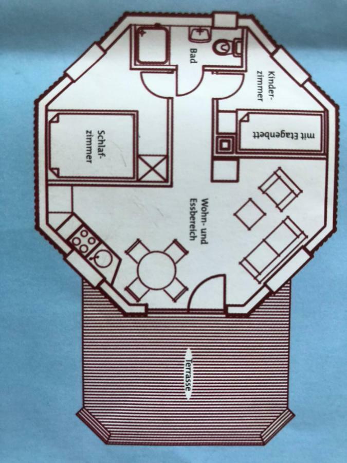 Ostseebungalow-Peters Börgerende-Rethwisch Zewnętrze zdjęcie